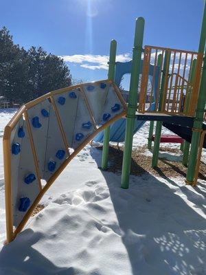 Playground for big kids! Climbing structures!