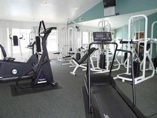 fitness center 1 at Westbrook apartments in San Diego CA