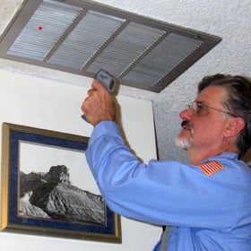 Ace Inspectors - Checking AC Air Temperature