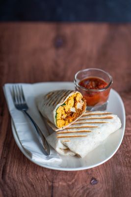 Hammerhand Coffee Liberty, MO 
 Vegan Breakfast Burrito