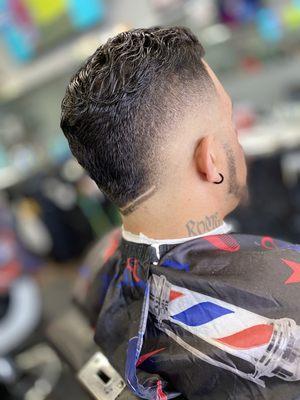 Mohawk fade