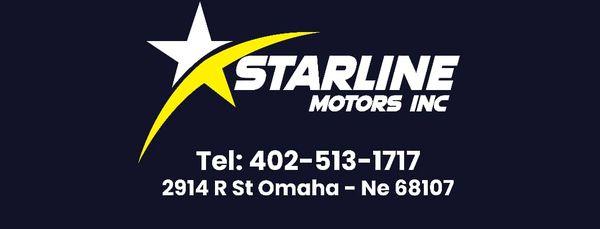 Starline Motors Inc is a use car dealership located in omaha, Nebraska. Open for business, all are welcome...