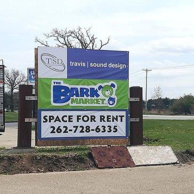 Our temp sign is up at 5574 Highway 50, Delavan WI 53115