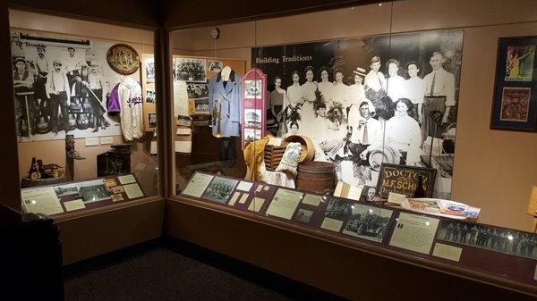 Display at Frankenmuth Historical Museum