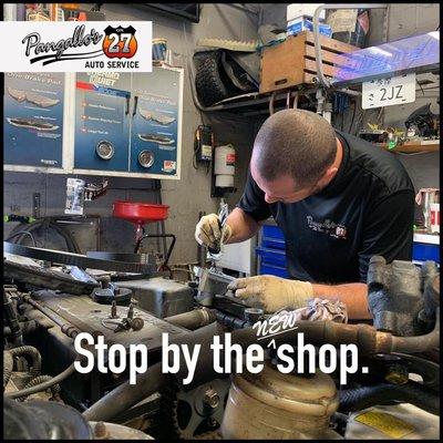 Pangallo's on 27 Auto Service - Call 859.441.5001

Complete Auto Care Service.  Two Service Bays...