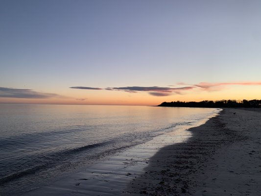 At Dowses Beach in Osterville