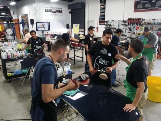 Todays Hands-On DIY Polishing class started off to an amazing start with yet another sold out class. It's going to be awesome.