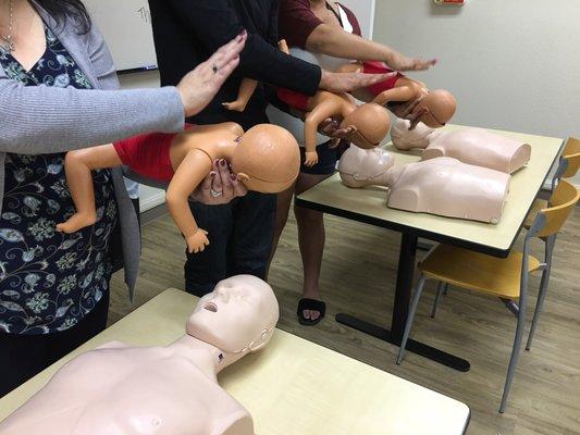 Pediatric First Aid training