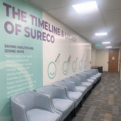 Timeline of SureCo- SureCo office