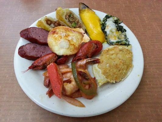 $11.95 - Buffet - 4 Stars - If you choose your items wisely, you eat like a King on a pauper's salary!