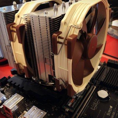 Noctua CPU Cooler and EVO 860 1TB M.2 SSD