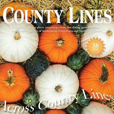 The October Cover for County Lines Magazine