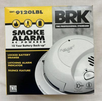 The new hardwired smoke alarm