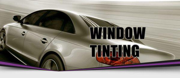 WE GOT WINDOW TINTING SERVICE AT OUR LOCATION !!