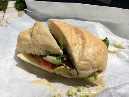 Avocado Lotus Sandwich