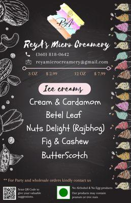 Reya's Micro Creamery