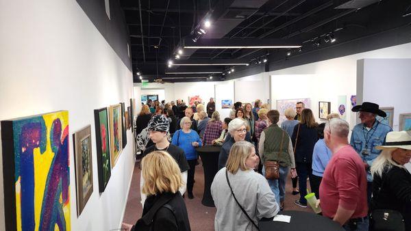 Opening reception for "Heart Felt".