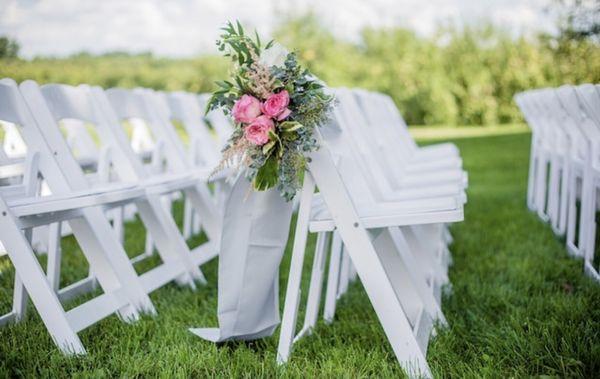 Our White Resin Padded Chair Will Make All Your Guest Comfortable