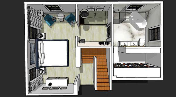 Master Suite.
 Proposal #2