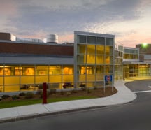 The Lawrence General Hospital $20 million, 41-bay Emergency Center.  Wait times average under 14 minutes.