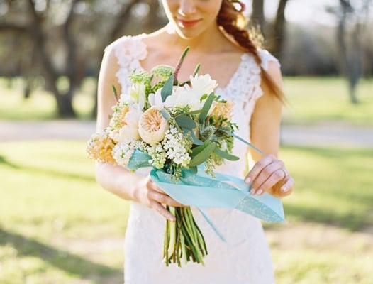 Pretty wild flower bouquet