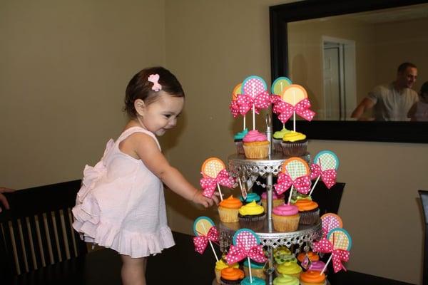 Tiered Cupcakes