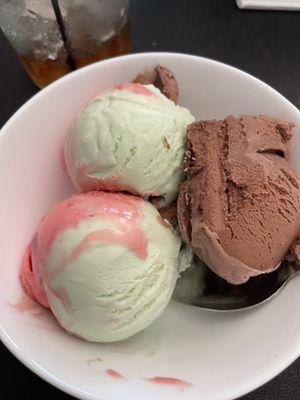 Spumoni ice cream