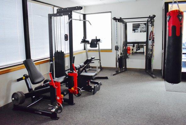 Pulleys and Leg Press