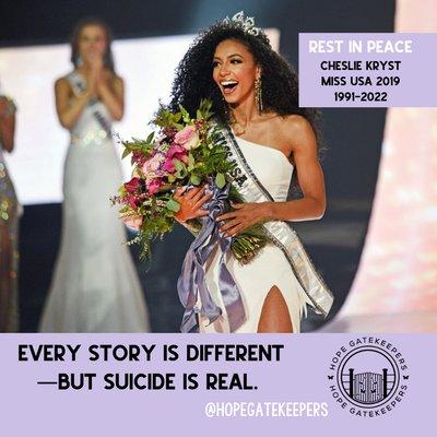 Every story is different--But suicide is real.