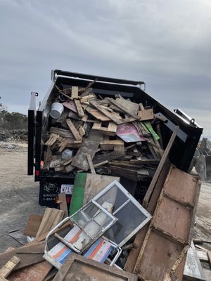 Dump run out of  Truro