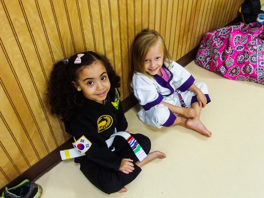 You can make new friends at DeAngelis Martial Arts!