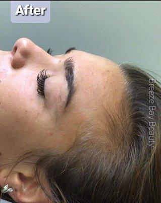 Classic Lash Extensions (After)