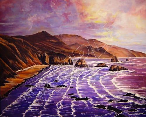 California Coast - Canvas Painting