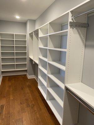 Ask about our Builder's Select product line. It's ideal for a closet or pantry. goclosets.com or 865-690-1244.