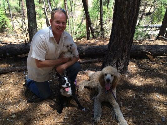 Off leash at Mt. Lemmon