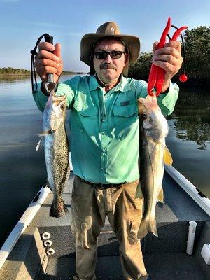 Fun morning Fishing the back country!