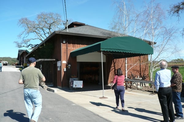 The Barrel room at Forchini