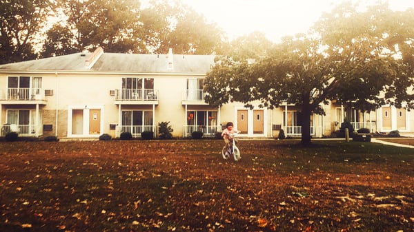 Autumn bike ride.