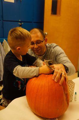 Pumpkin carving night