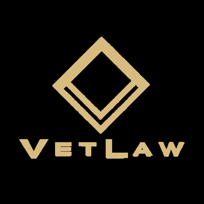 VetLaw Logo in Gold