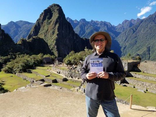 So excited to bring my book (and me) to this amazing place!  Machu Picchu, Peru!!