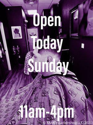 Open Sundays 11am-4pm