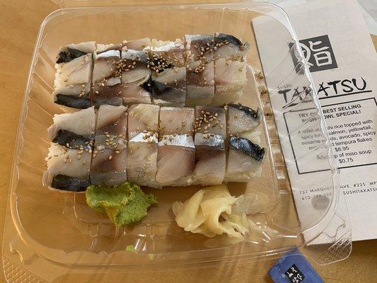 mackerel boxed Sushi