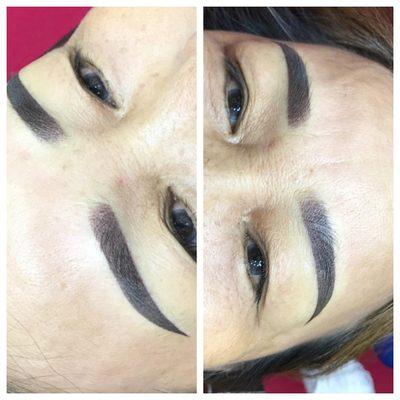 Ombré powder brow (semi permanent lasts 2-3 years) $350