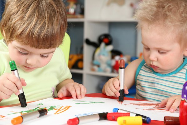 Children at Art Time