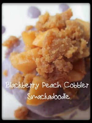 Blackberry Peach Cobbler Smackadoodle