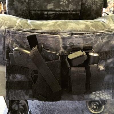 Our new #PistolPocket with #MOLLEWebbing