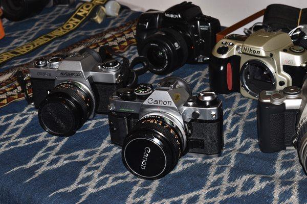 Check out our inventory on our film cameras