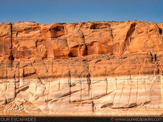 Unique red rock formations