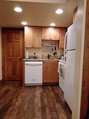 Small kitchen in 1bdr unit